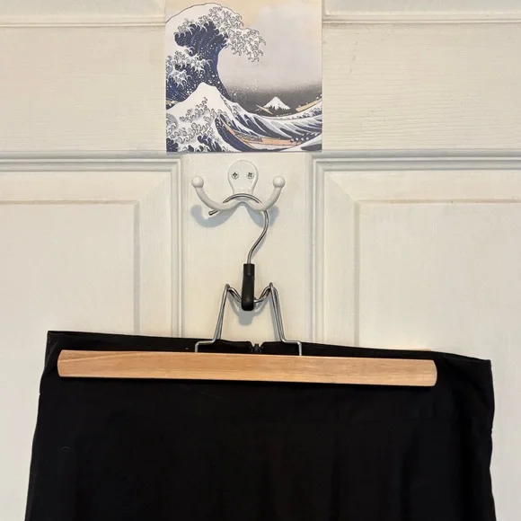 Jacob Black Cotton Blend Skirt - Picture 1 of 5